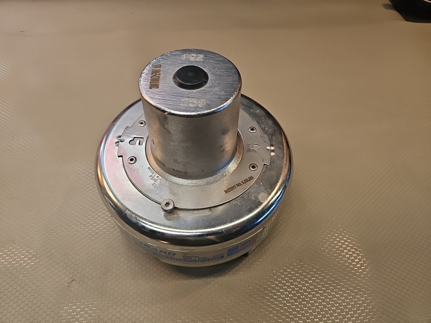 GIRARD EQUIPMENT GA01300 DOT407 Pressure Relief Vents 3" (DOT3x407TWV1)