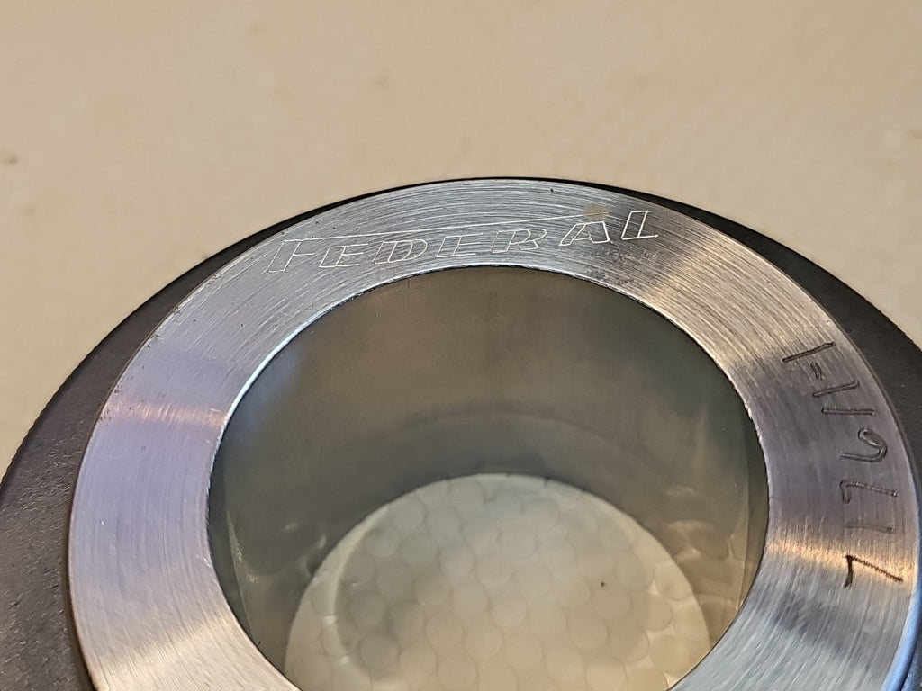 1.8501 XX MASTER PLAIN BORE RING GAGE OVERSIZE  Knurled Federal