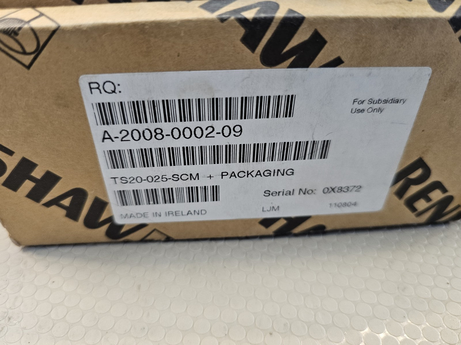 NEW Renishaw TS20-025-SCM CNC Tool Setting Probe Signal Module *HARD TO FIND*