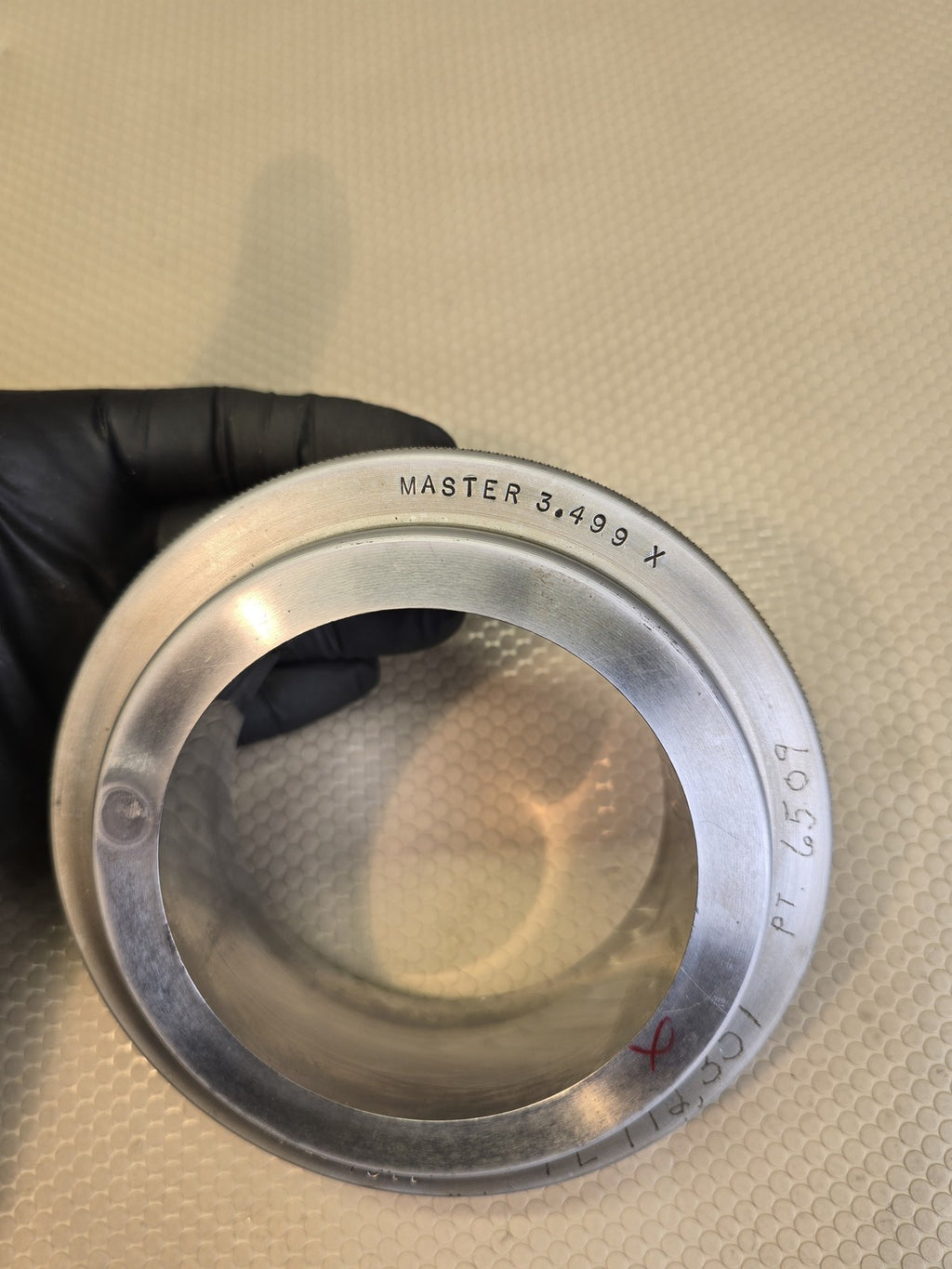 HEMCO 3.499" Master Setting Ring Gage TL 712351 PT. 6509 Precision Gauge