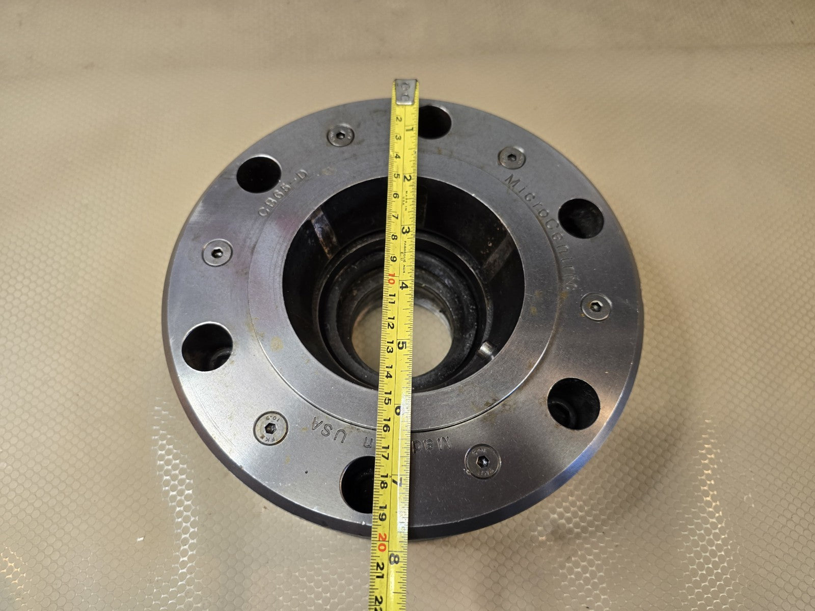MICROCENTRIC HAINBUCH CB65-D COLLET CHUCK Quick Change 8 Inch