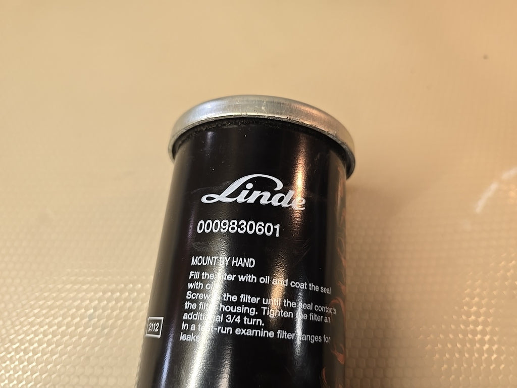 NEW Genuine LINDE Hydraulic Filter 0009830601v 14015-010