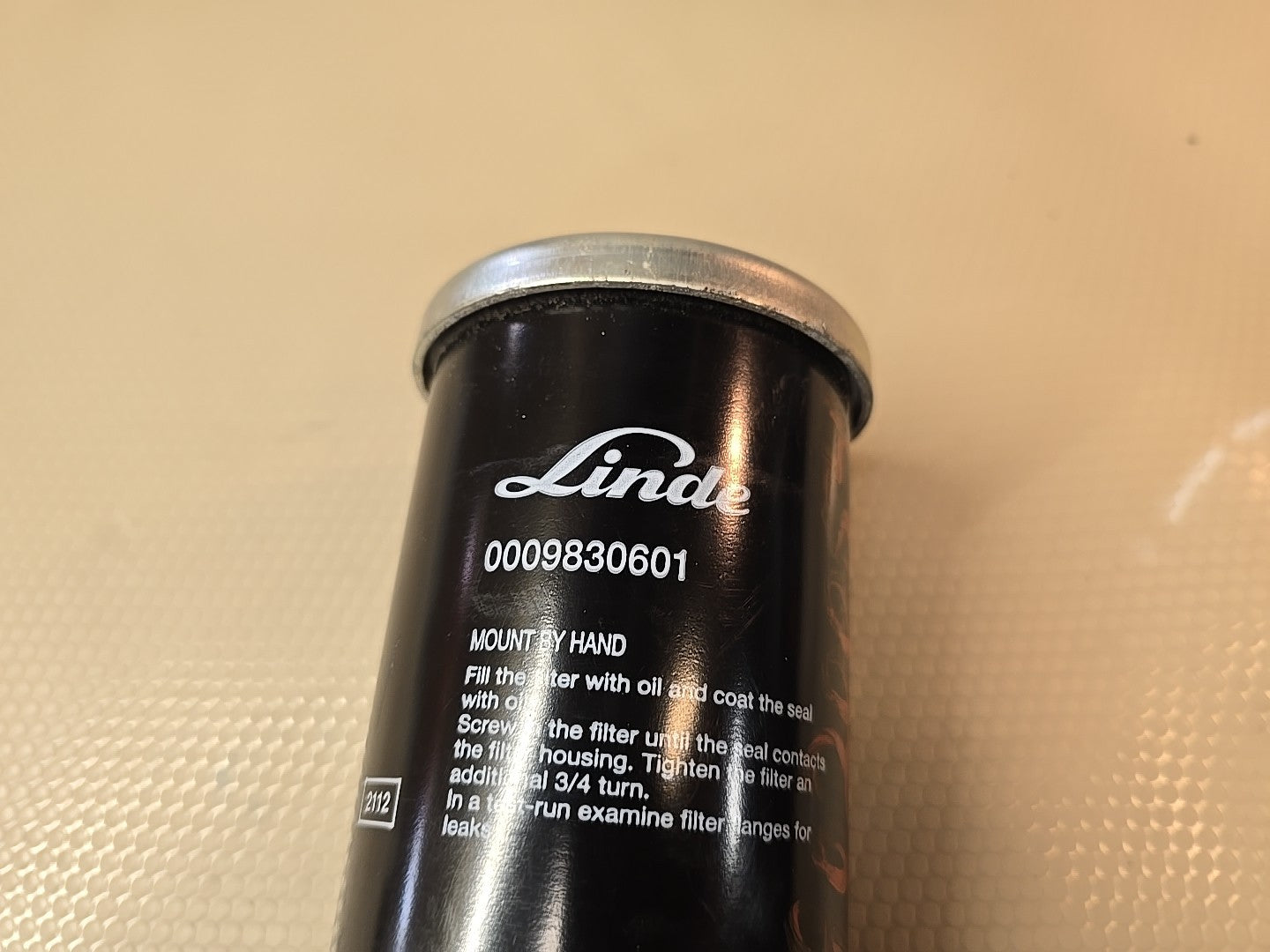 NEW Genuine LINDE Hydraulic Filter 0009830601v 14015-010