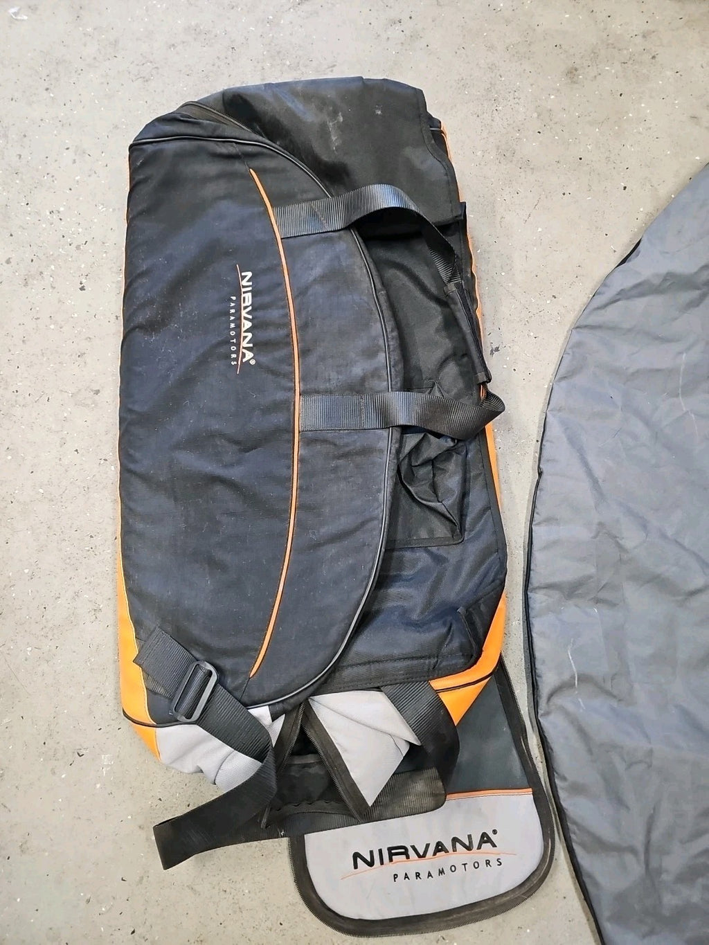 Nirvana Rodeo Paramotor Engine wheel bag RODEO blue line+ Cage Bag $550 MSRP