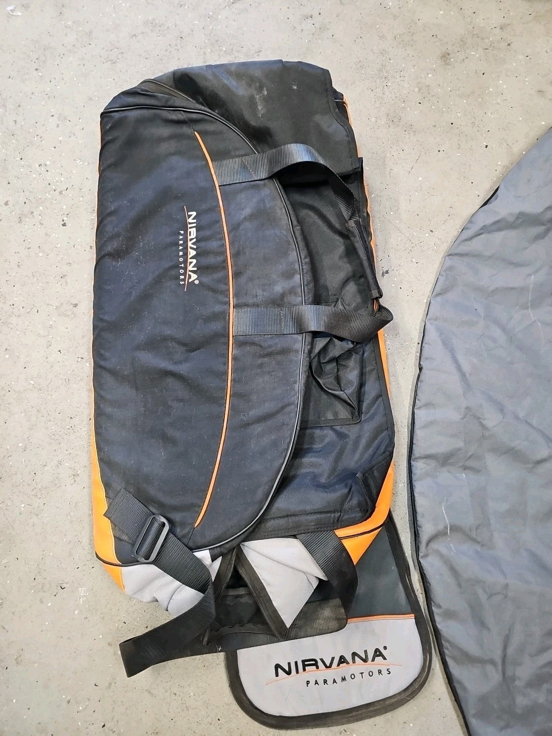 Nirvana Rodeo Paramotor Engine wheel bag RODEO blue line+ Cage Bag $550 MSRP