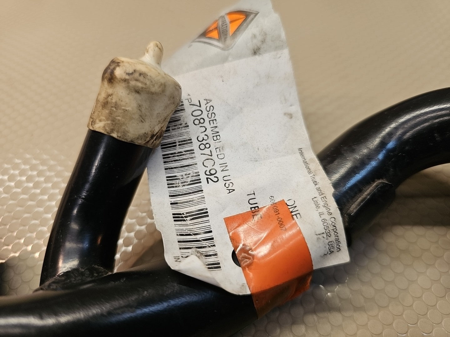 NEW OEM Navistar Coolant Return Tube International 7080387C92