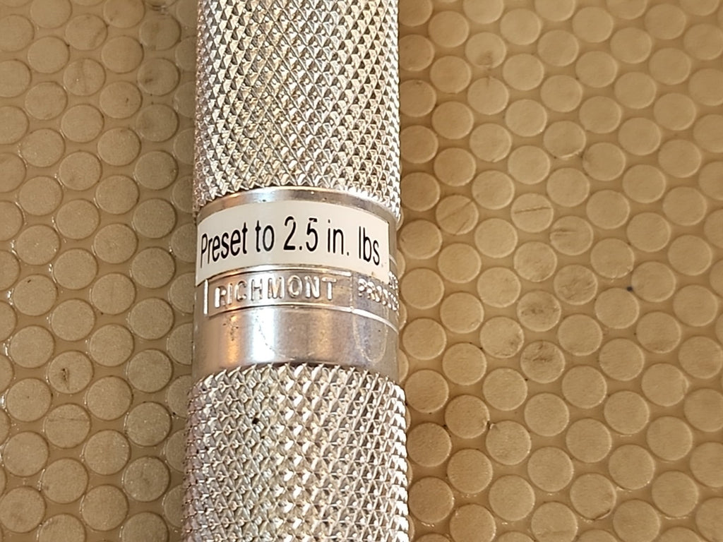 STURTEVANT PM-5 Roto-Torq Preset Torque Screwdriver 3-15 in/lbs 1/4" Driver USA