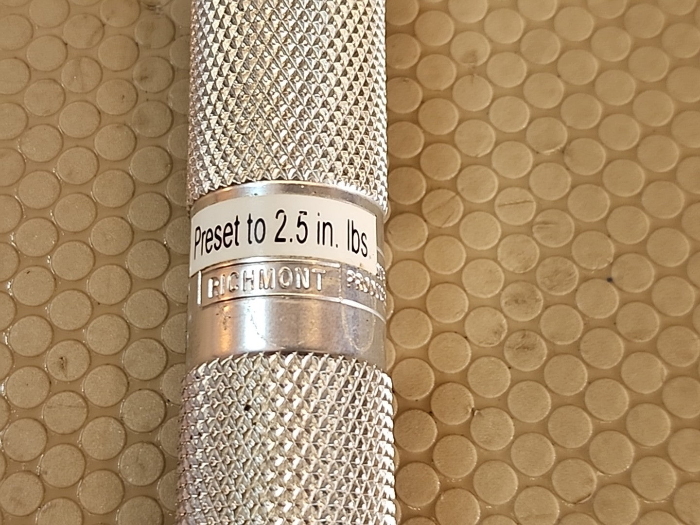 STURTEVANT PM-5 Roto-Torq Preset Torque Screwdriver 3-15 in/lbs 1/4" Driver USA
