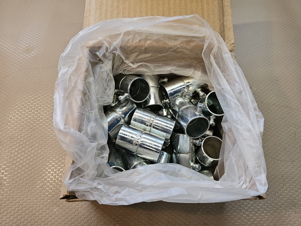 EATON #461 SET SCREW TYPE COUPLING 3/4” CROUSE-HINDS EMT FITTINGS  (20 PACK)