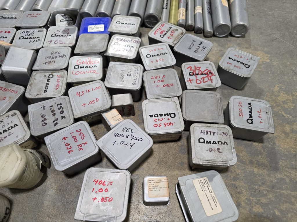 MASSIVE LOT AMADA Wilson Amada Turret Punch Tooling *179 Pc 9$ Per!*