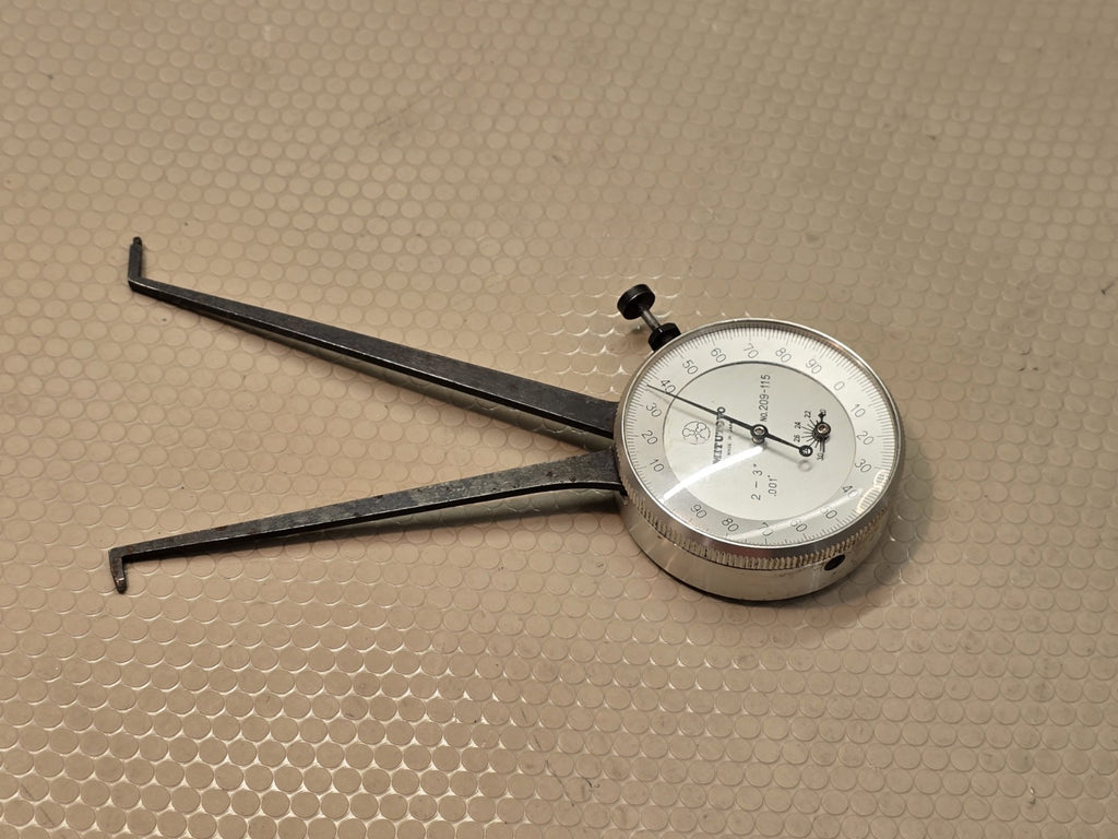 Mitutoyo Japan Inside Dial Caliper Gage 2 - 3” NO. 209-115