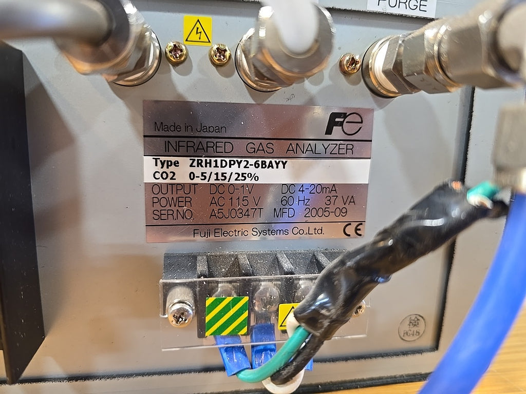 California Analytical Instruments ZRH Infrared Analyzer ZRH1DPY2-6BAYY CO2