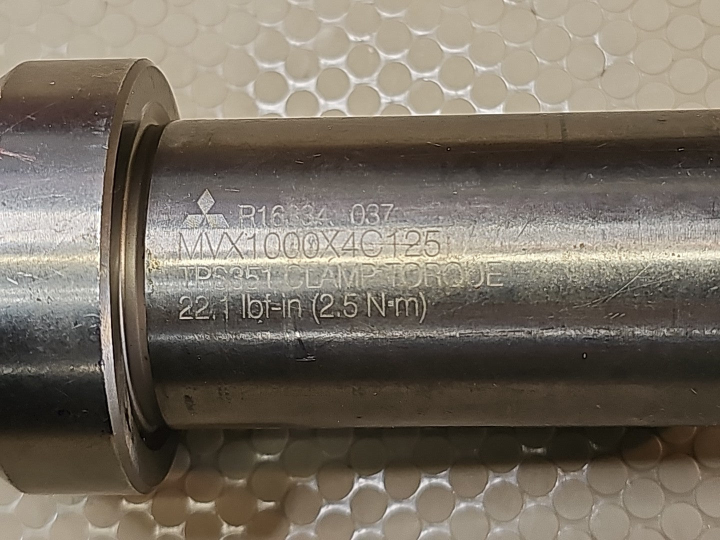 MITSUBISHI Drill Indexable Drill MVX1000X4C125 TPS351 Clamp Torque 22.1 lbf-in 