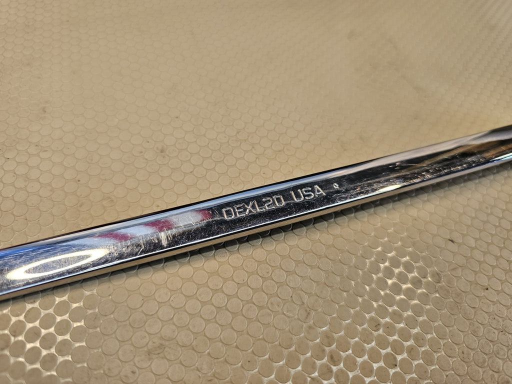 Snap On OEXL20 - 5/8" Long Handle 12Pt  Chrome Combination Wrench
