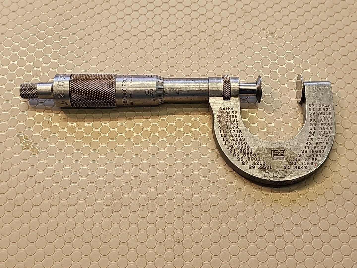 Brown & Sharpe 215 Micrometer