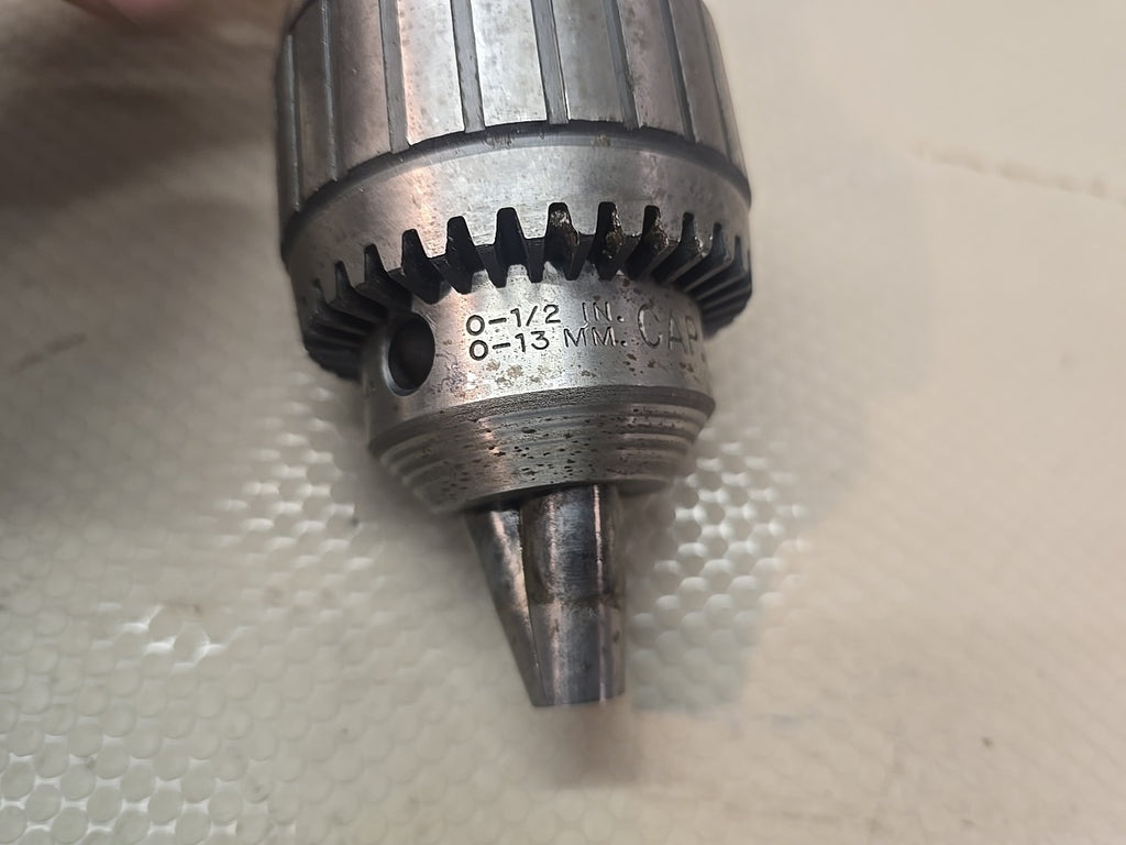 JACOBS 14N BALL BEARING SUPER DRILL CHUCK 0-1/2", 0-13mm CAP JACOBS TAPER #3 JT3