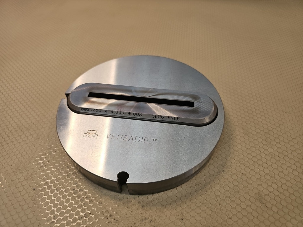 Mate Versadie Slug Free Thick Turret Die .250 x 4.000 +.008 – Largest Size Amada
