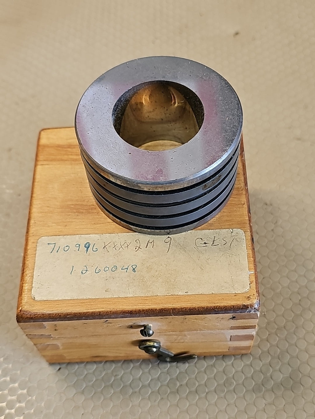 GSG GLASTONBURY SOUTHERN GAGE - 1.260048 XXXX 2M9 MASTER PLAIN BORE RING GAGE