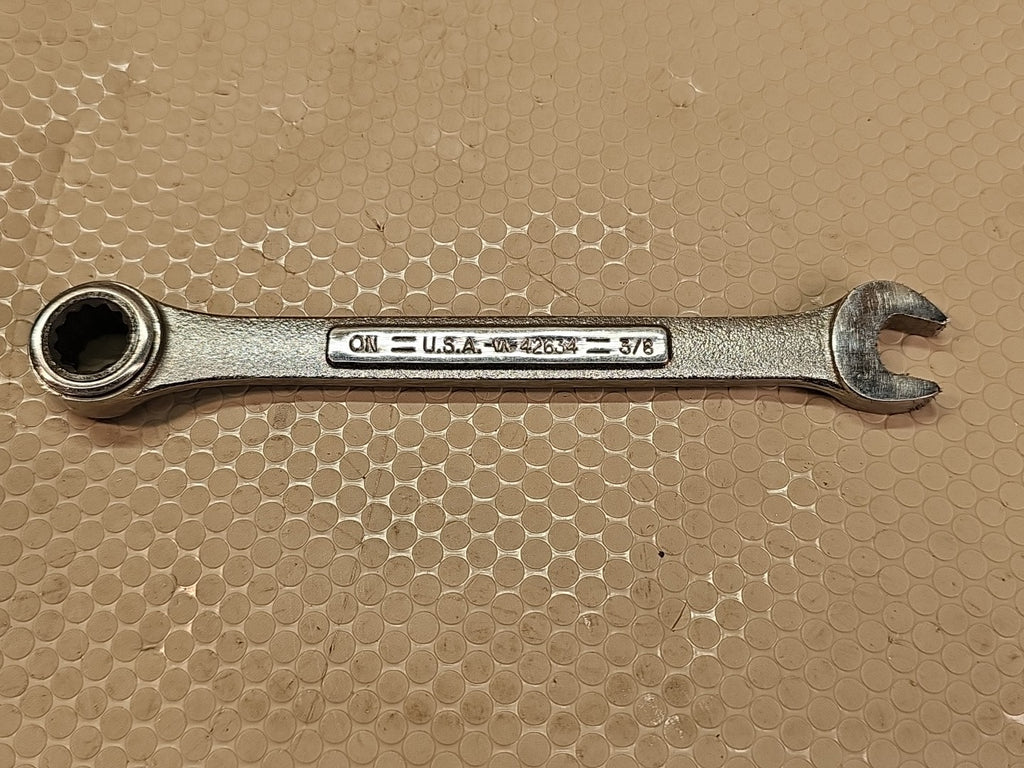 Craftsman 3/8" 12 Point Combination Ratcheting Wrench Model 42634 Made USA 