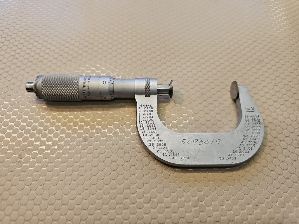 Vintage BROWN & SHARPE Micrometer No. 47 S USA
