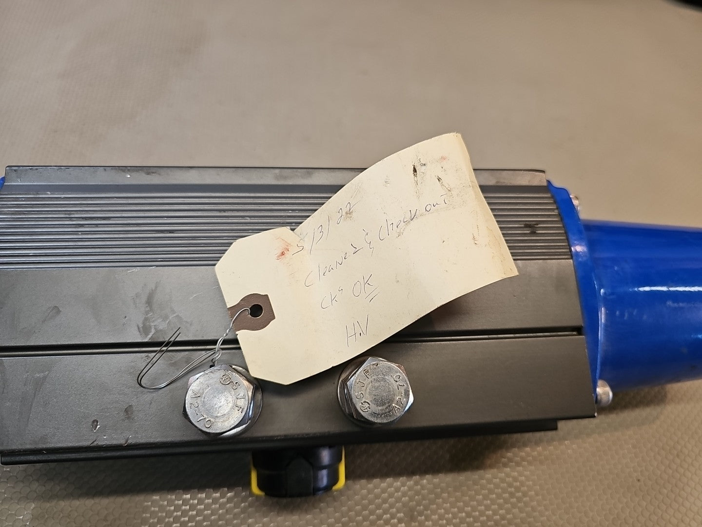 C&C Pneumatic Scotch Yoke Pneumatic Actuator 10 bar 145 PSI G ESA-100 $1200 MSRP