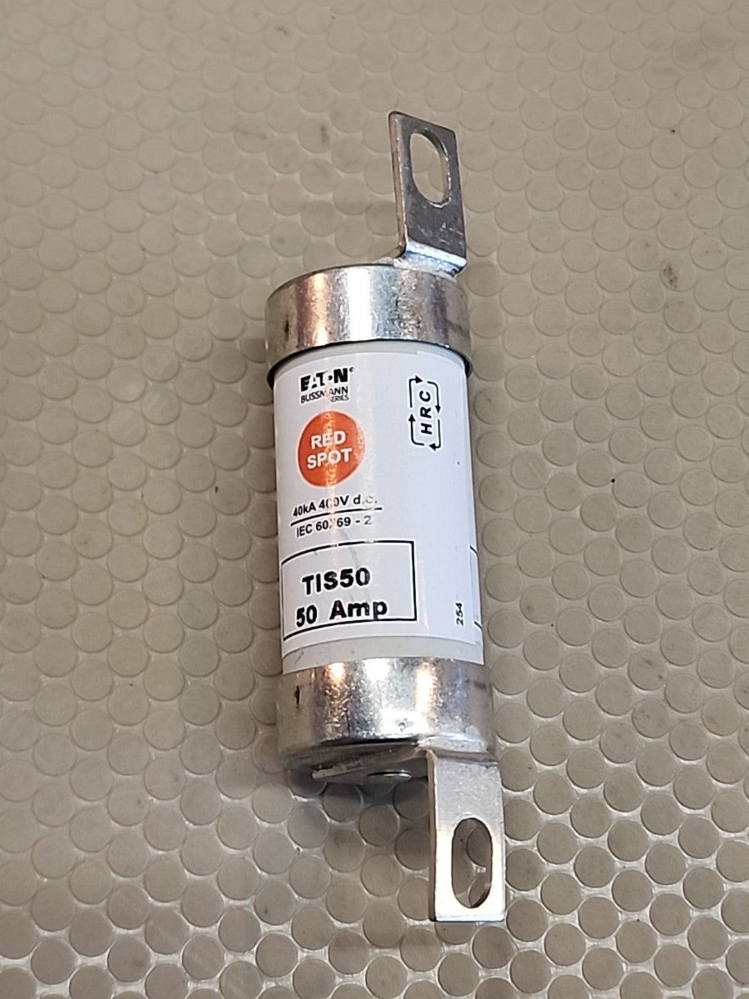 Eaton Bussmann Red Spot TIS50 Fuse 50A Type gG 660V 460V Industrial Electrical