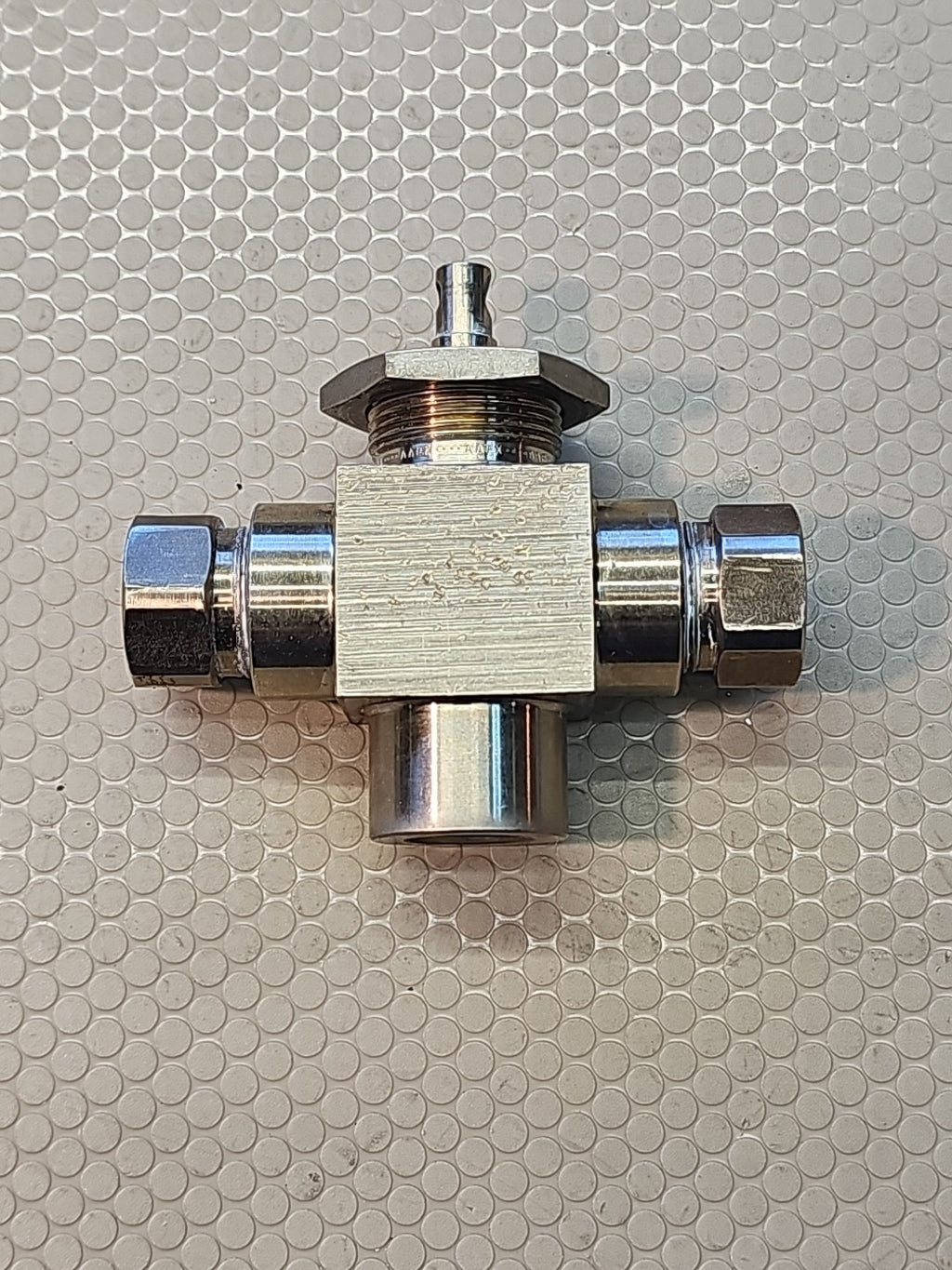 Whitney SS 83XTF4, 151DA Pneumatic Double-Acting Actuator w/ Ball Valve