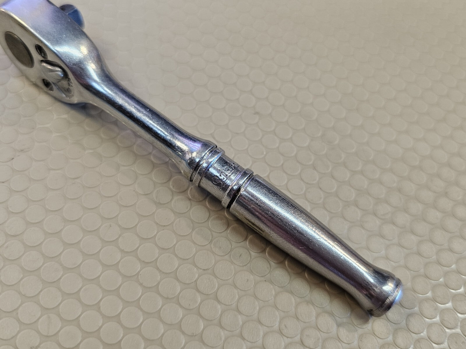 Snap-on Tools 1/4" Ratchet Wrench TM70B Length 4.25" Chrome Snap On USA