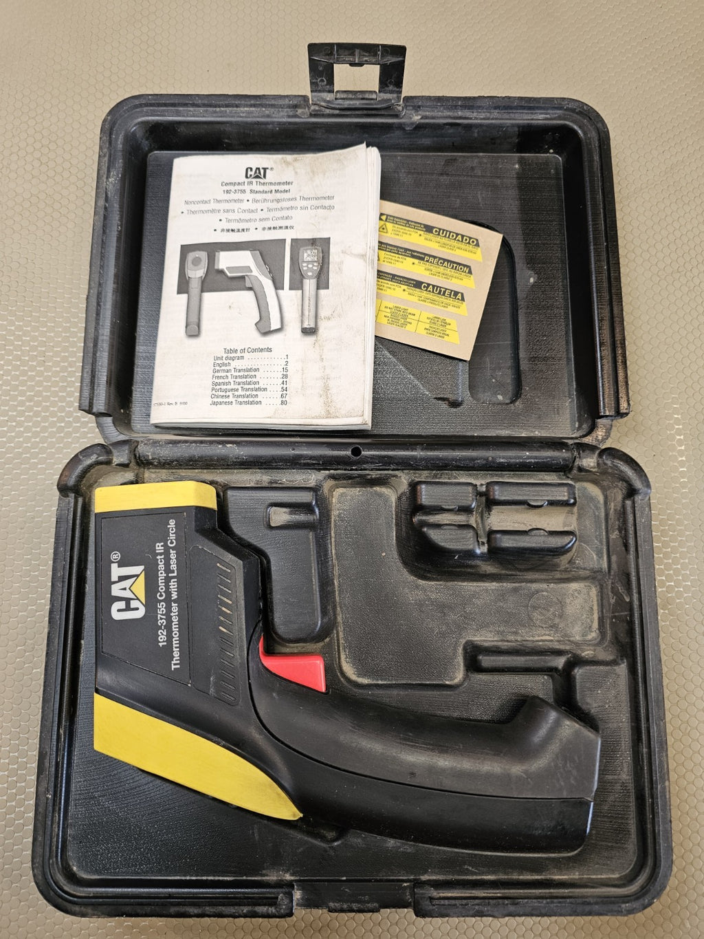 CAT OEM Non Contact Thermomater 192-3755 LASER THERMOMETER fits CATERPILLAR 