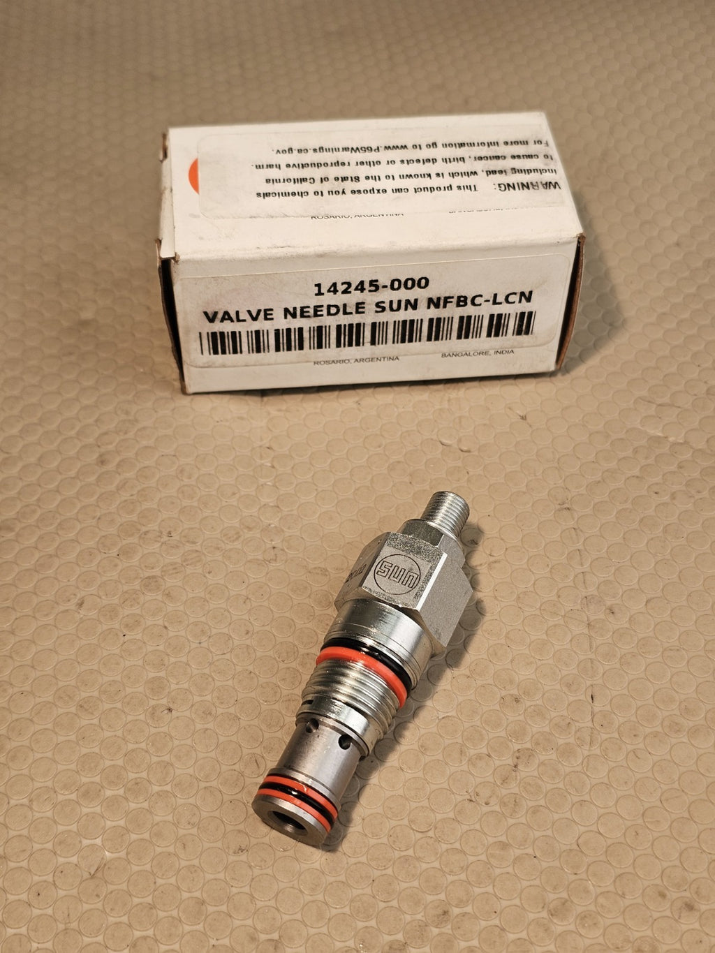 Sun Hydraulics NFBC-LCN Adjustable Needle Valve Cartridge - 2DD2