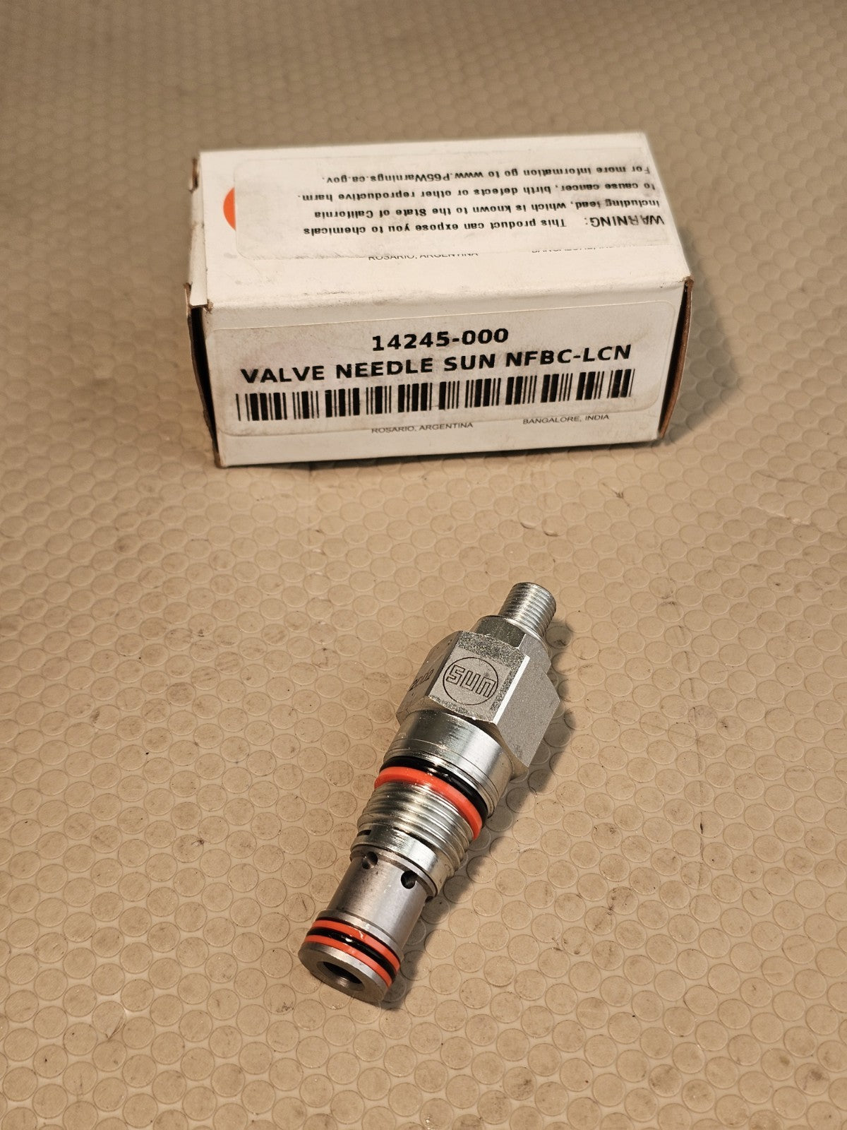 Sun Hydraulics NFBC-LCN Adjustable Needle Valve Cartridge - 2DD2