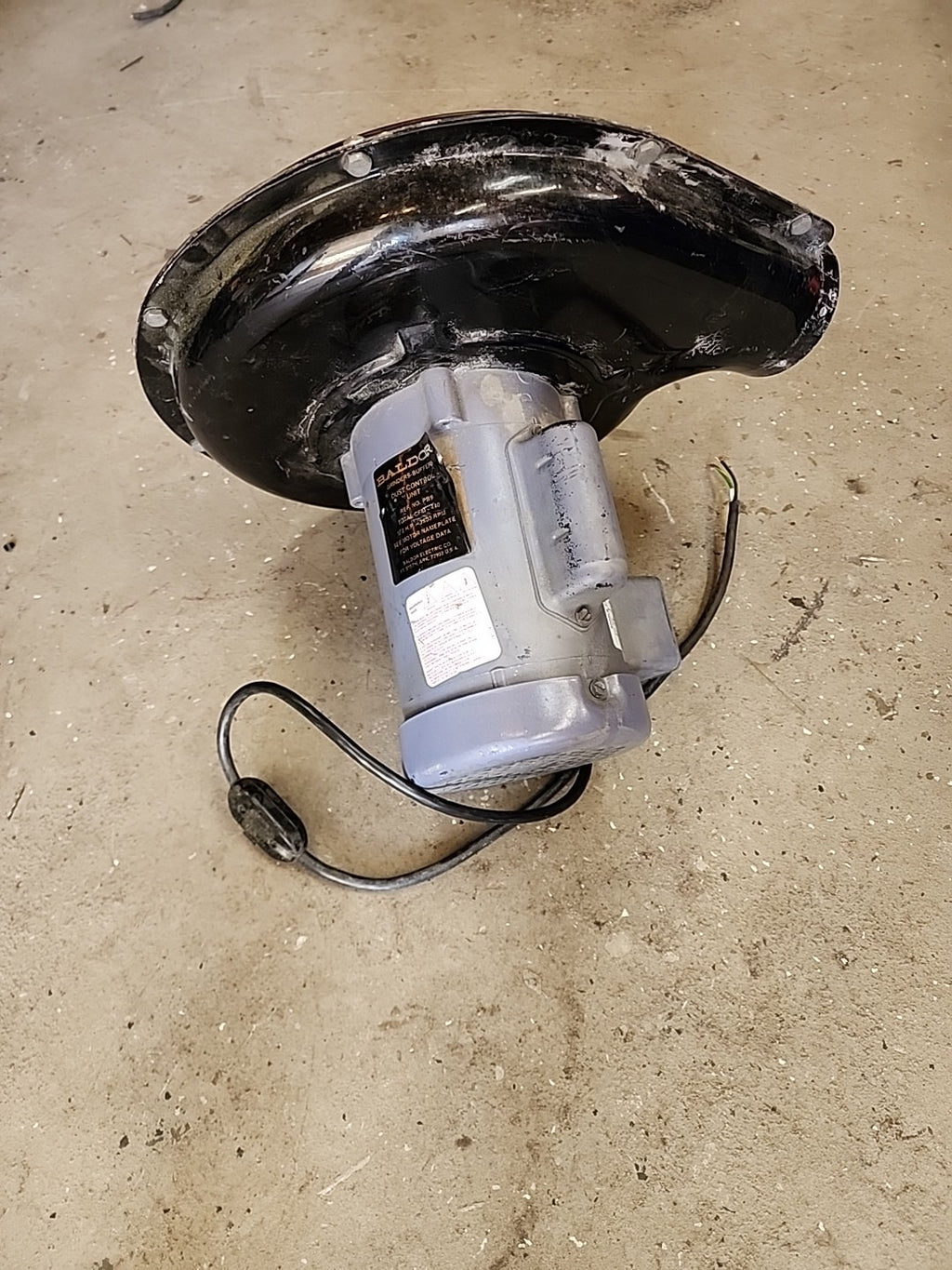 Baldor VL3503CNF PB9 Blower Fan Dust Control Unit Dust Collector Fan Made in USA