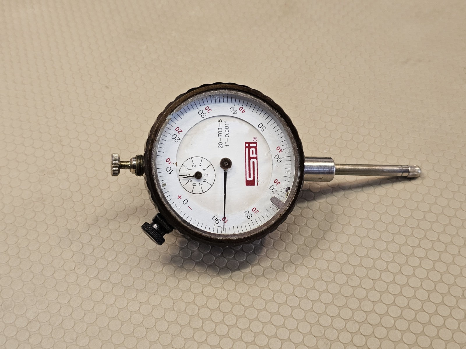 Swiss Precision Instrument 20-703-5 Dial Indicator: 1" Range, 0-100 & 0-50-0