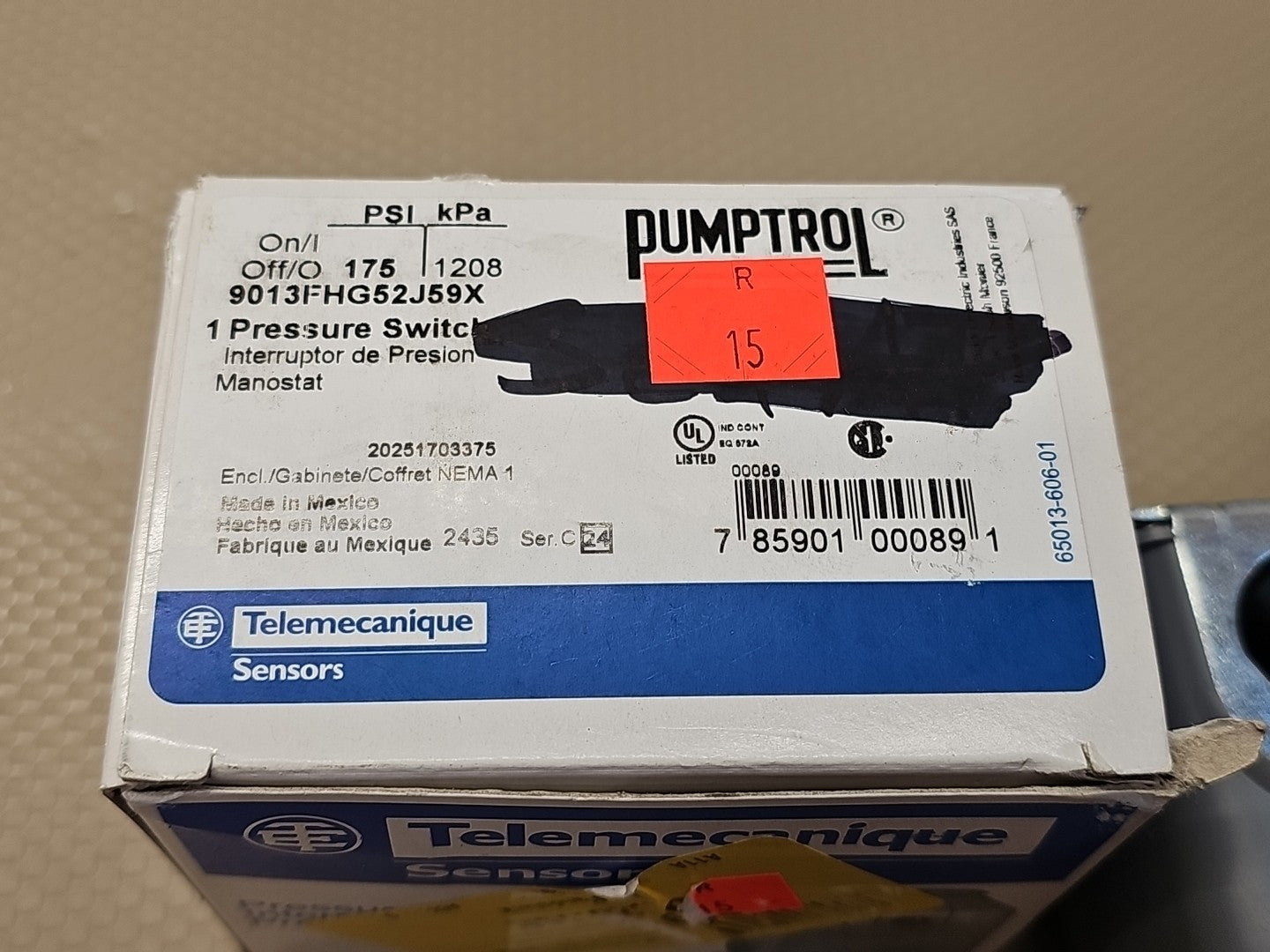 NEW at MostElectric: 9013FHG52J59X SQUARE D 9013-FHG52J59X