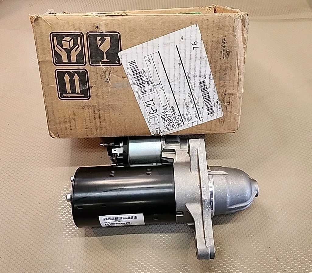 Mopar Starter Motor 04801849AC 12V OEM Made in Hungary Chrysler Dodge Jeep
