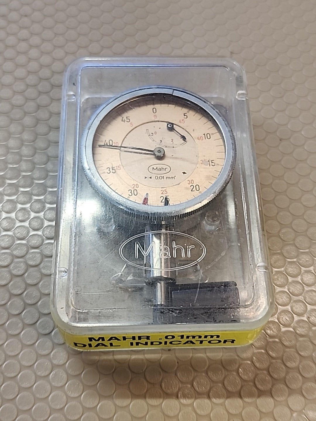 MAHR FEDERAL  DIAL INDICATOR .01M