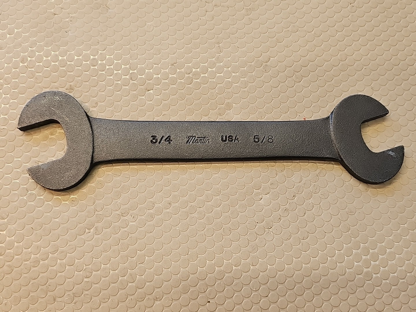 Martin USA 1729 Open End Wrench 3/4" x 5/8"