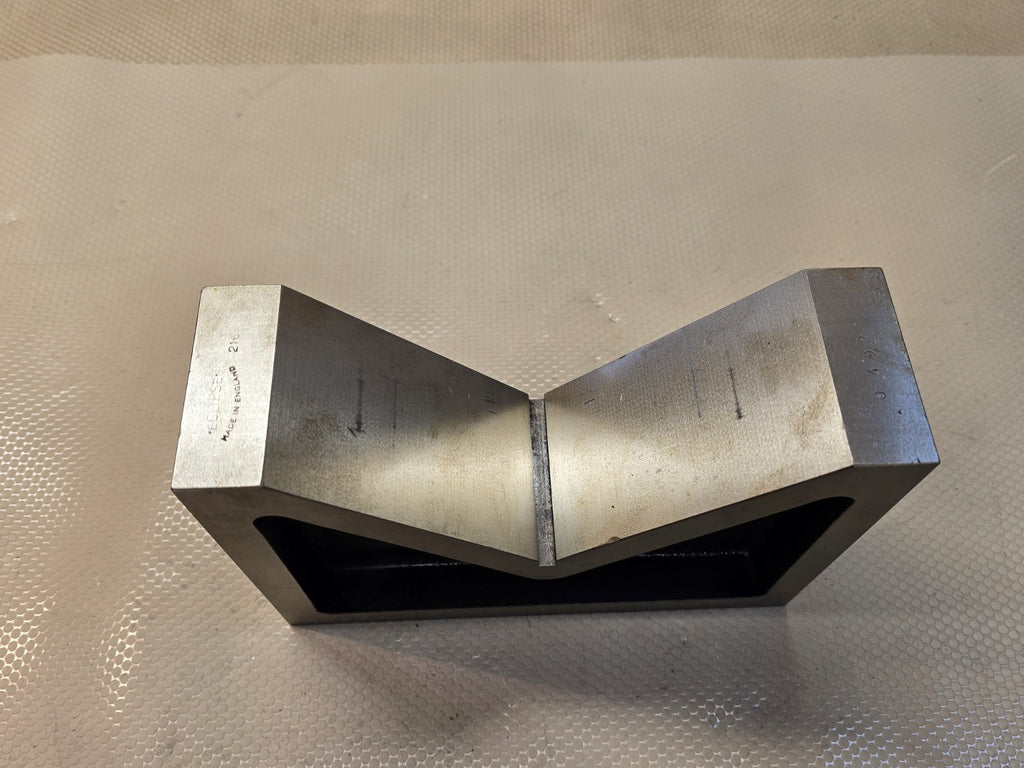 Eclipse Machinist 9" V Block Used Made In England 216 8.5 Inch Or 9 Inch