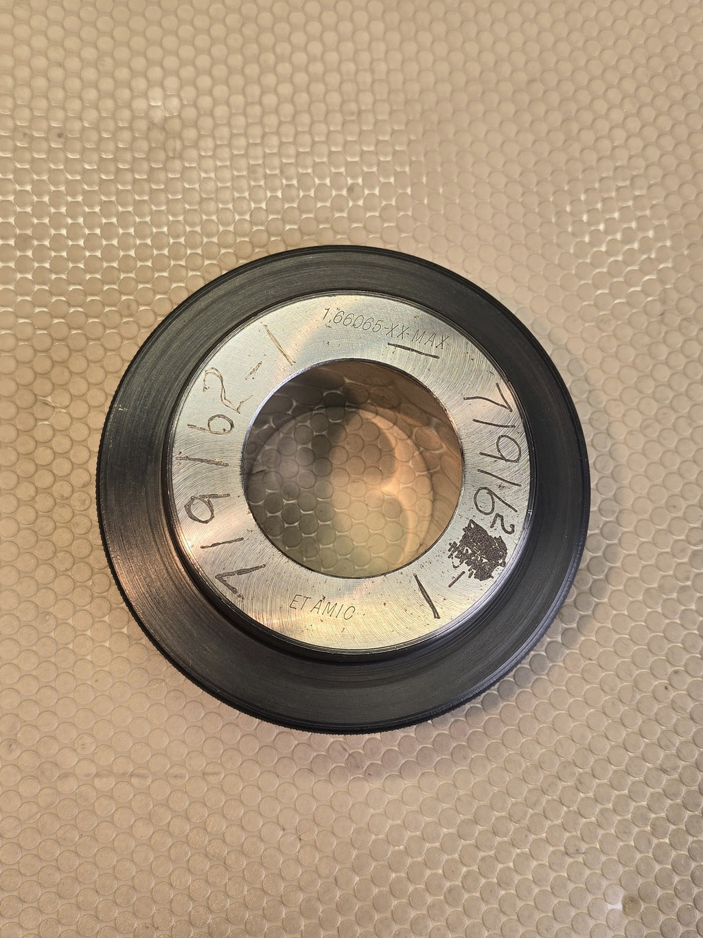 Etamic Bore Ring Master Setting Ring Gauge 1.66065-XX-MAX