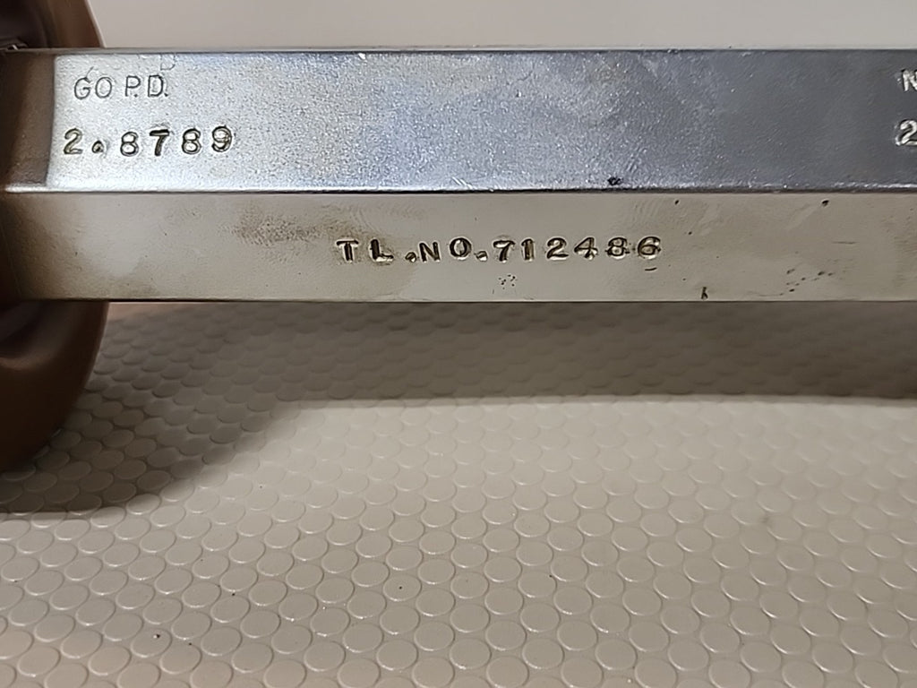 HEMCO THREAD PLUG GAGE 3 2.933-12 N-3 GO PD: 2.8789 NOGO PD: 2.8843 TL.NO.712486