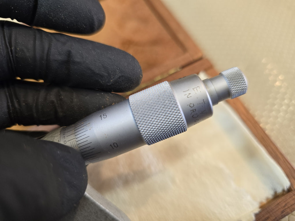 Etalon Outside Micrometer 2”-3” Carbide .0001" Original Case - Switzerland