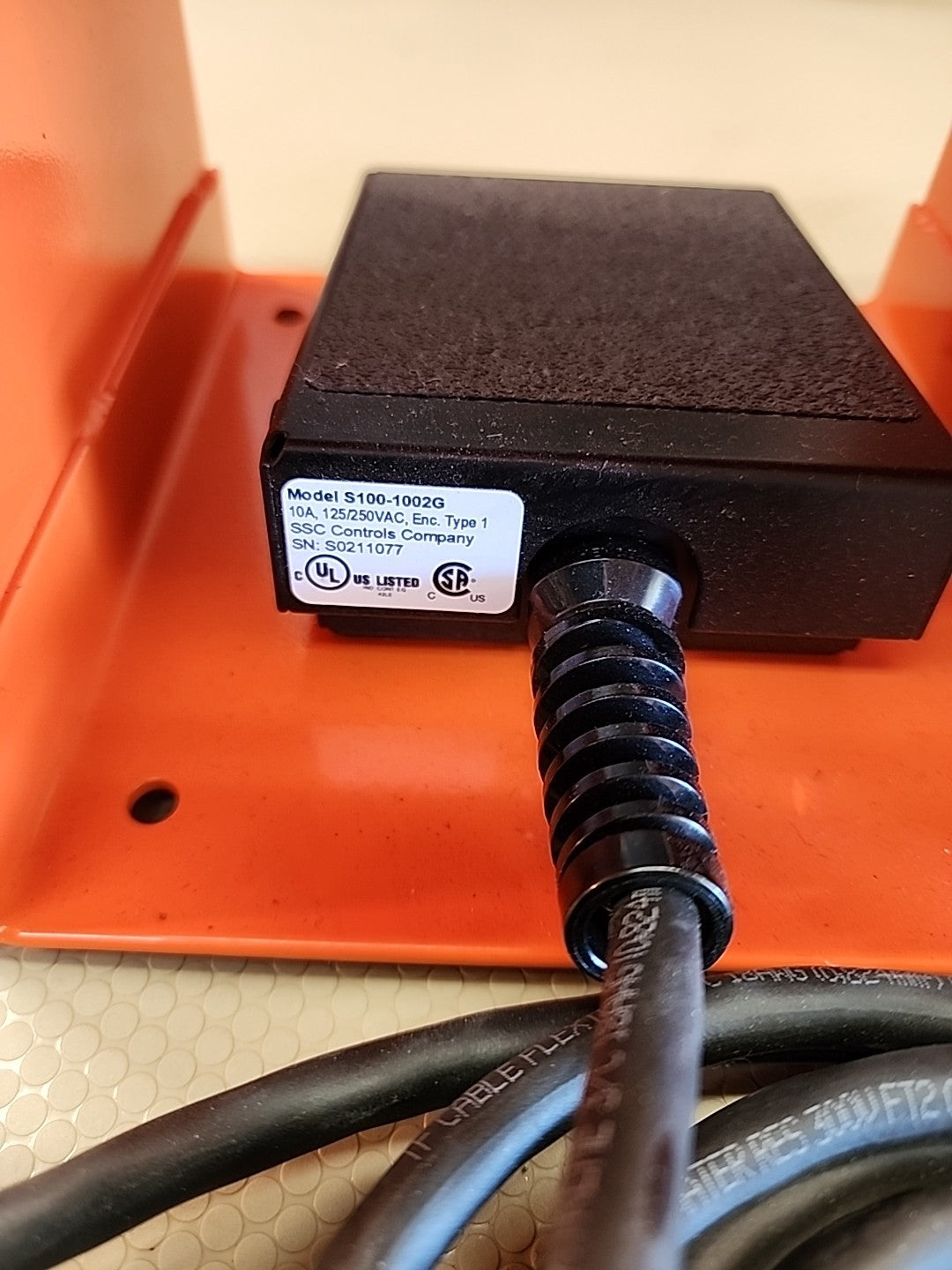S100-1002G- 10Amp.125/250 VAC Enc Type 1 SSC Controls Co NEW