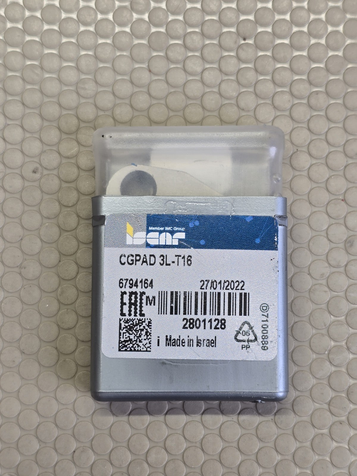 NEW Iscar CGPAD 3L-T16 Modular Adapter for GIP/GIF Cutting Inserts