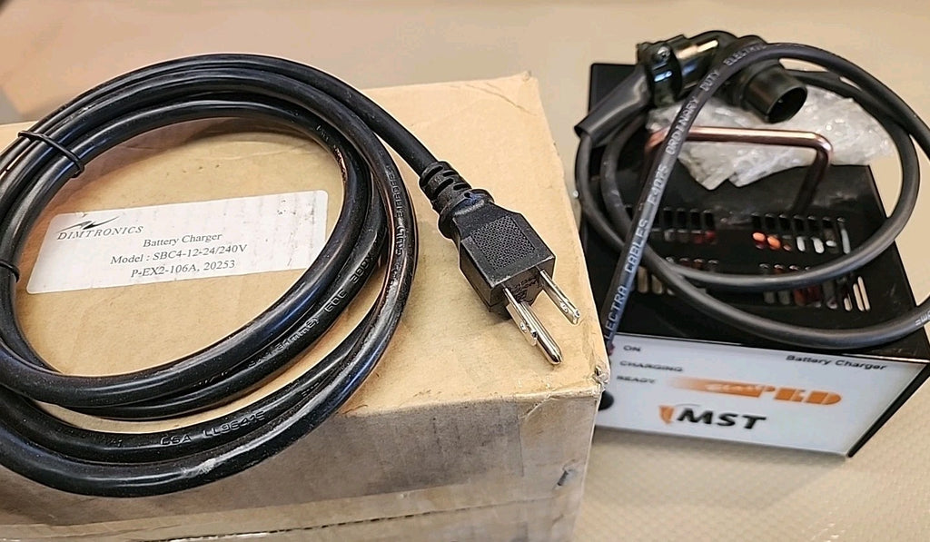 MST BlastPED NiMH Battery Charger Model SBC 4-12-24 Mining Equipment