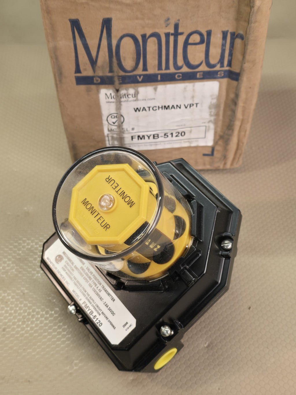 Moniteur Watchman VPT FMYB-5120 Valve Position Transmitter Limit Switch New