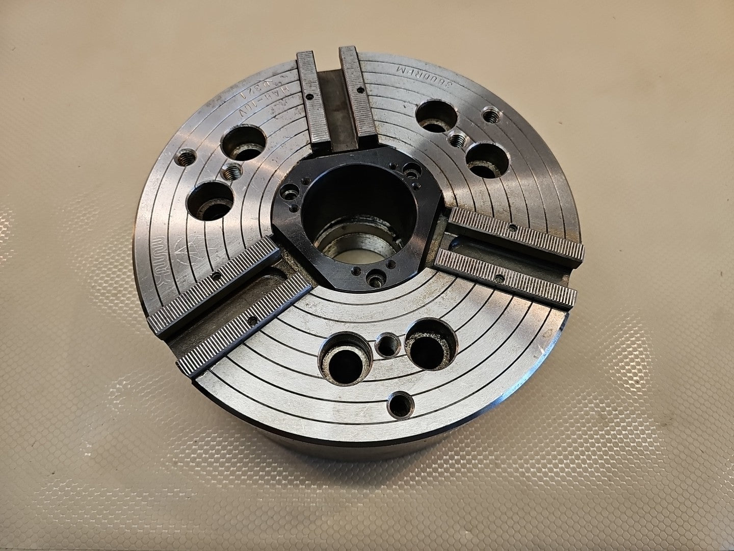 MMK 10 "  3 JAW POWER CHUCK Lathe POWER CNC 3500 RPM HA8-10V