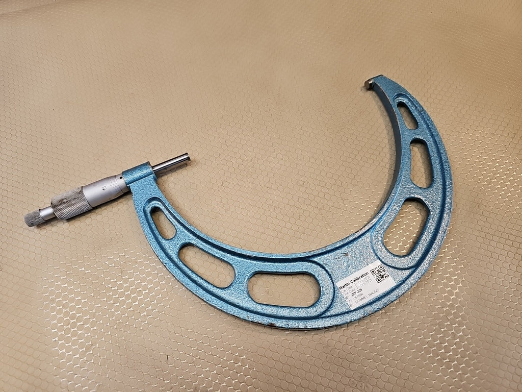 Fowler tool company 6" to 7" micrometer-V43150 Made in Japan & Calibrated