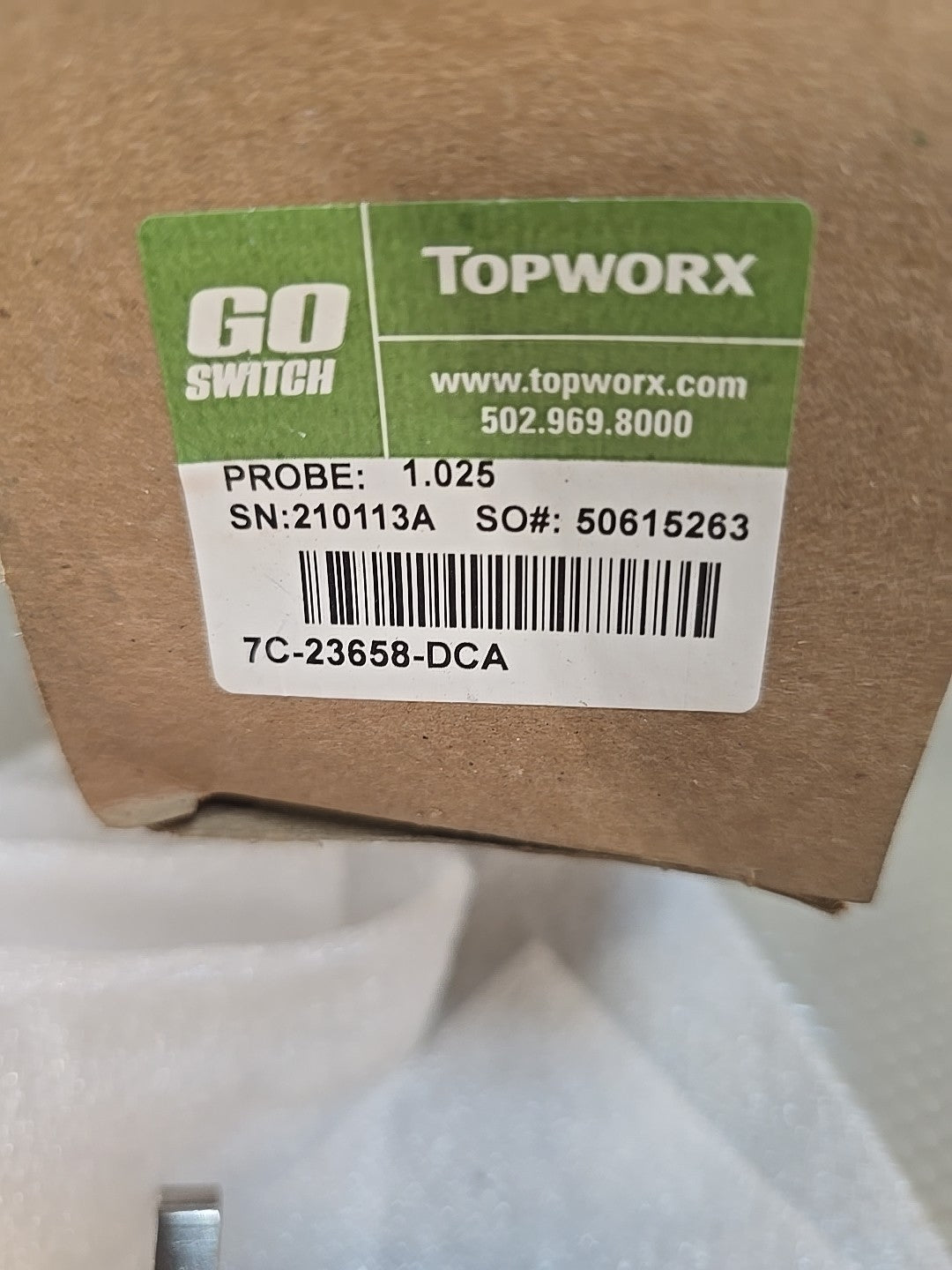 NEW TopWorx GO Switch 7C-23658-DCA Leverless Limit Switches Double $600 MSRP