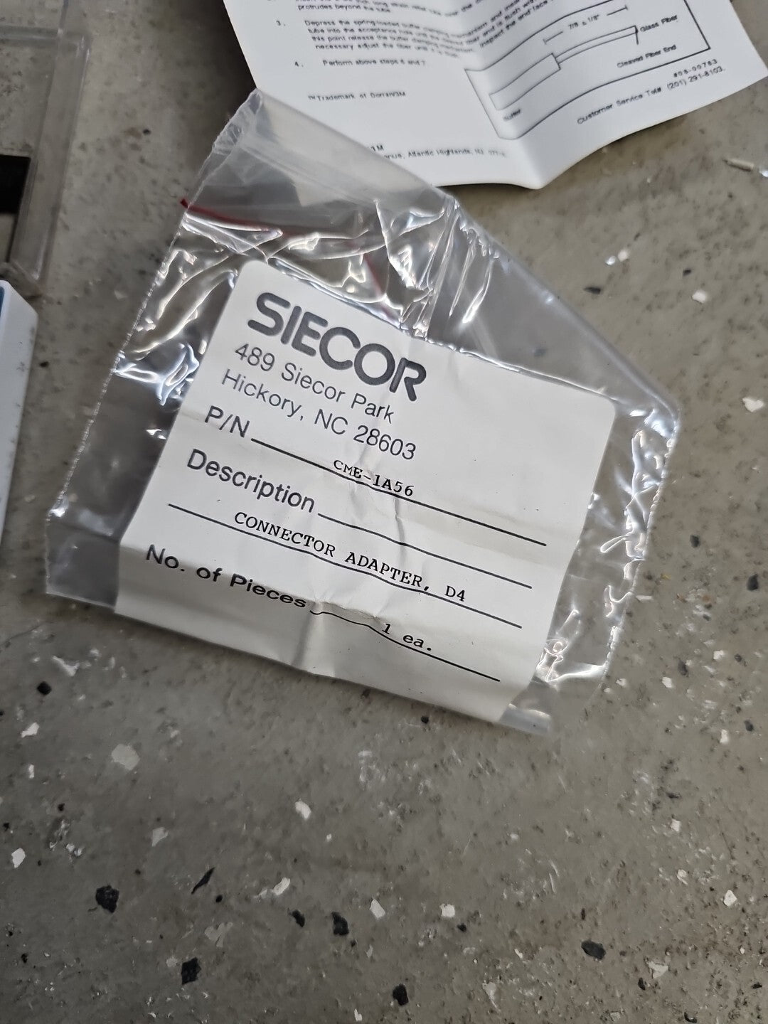 Dorran 3M Cycon BARE FIBER ADAPTER 125 Dorran 3M 07-00150 