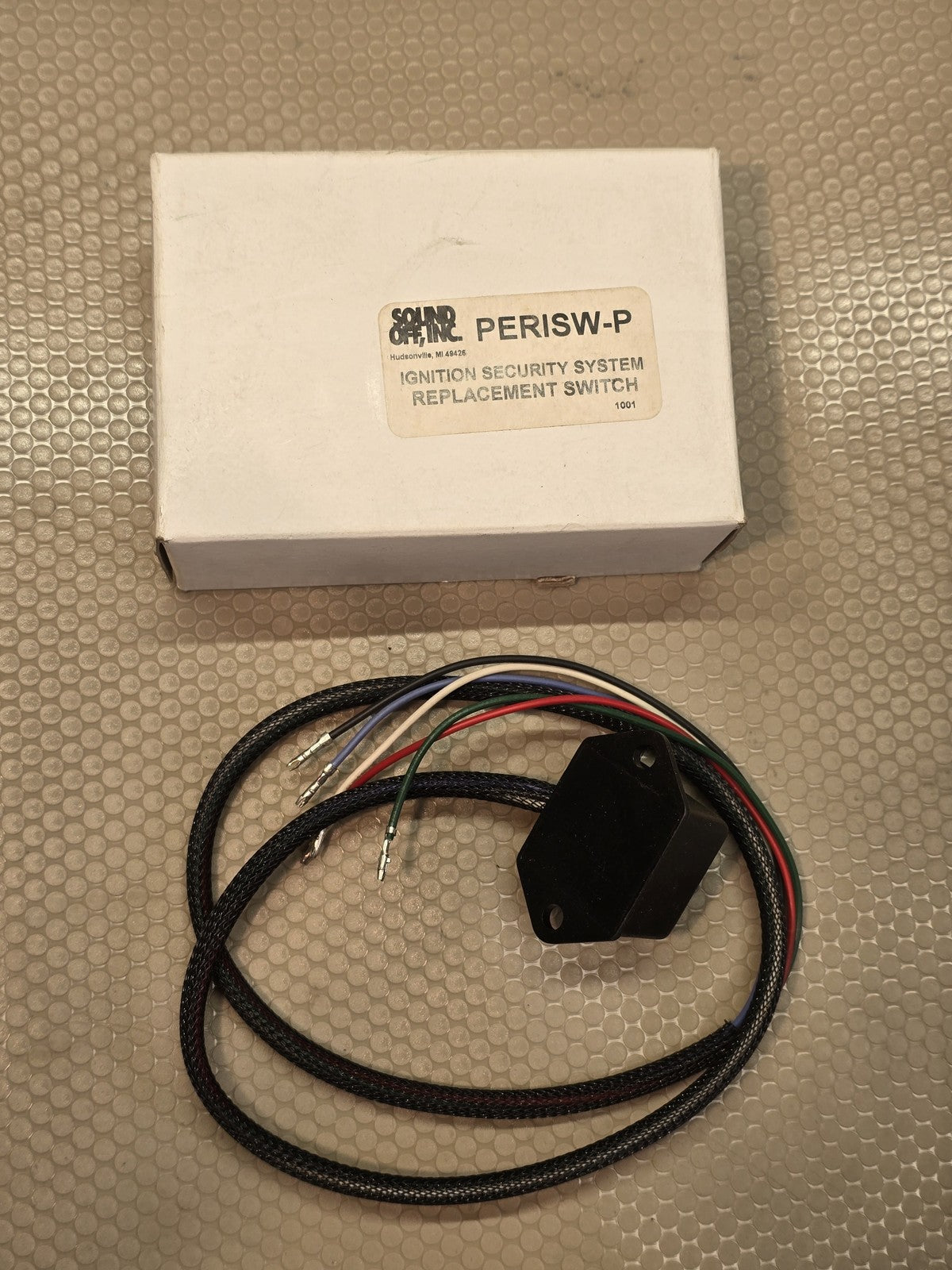 Sound Off Inc. PERISW-P Ignition Security System Replacement Switch New